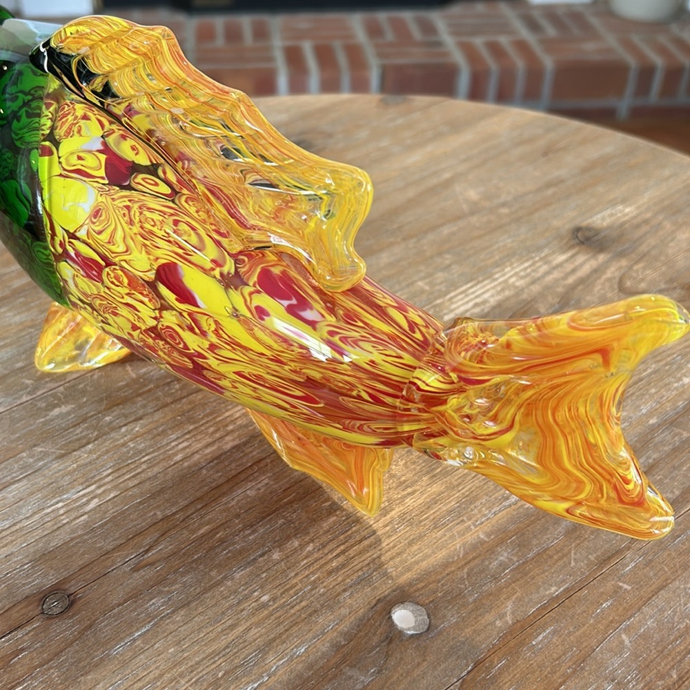 Glass Fish. Murano Style Glass - Picture 5 of 17